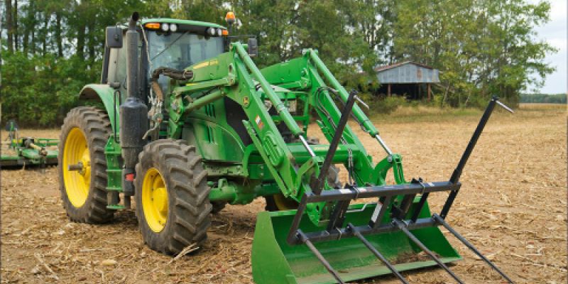 Cazo pala tractor modificado